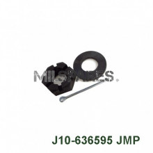 Nut and washer,front axle ends
